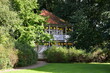Park in der Kur Stadt Bad Pyrmont, Niedersachsen