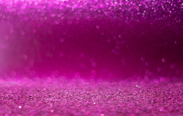 Wall Mural - pink rose bokeh,circle abstract light background,pink gold shining lights, sparkling glittering vale