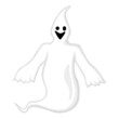 Halloween cartoon scary ghost
