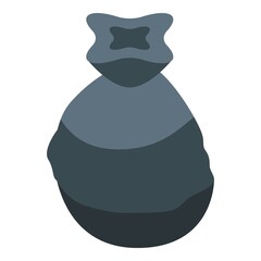 Poster - Garbage bag icon isometric vector. Trash bin. Rubbish plastic