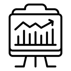 Poster - Business banner icon outline vector. Team company. Job task