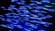 © Green Wind - tag cloud of blue neon text on coronavirus pandemic theme. COVID19 background with tag word cloud. Neon text 3d cloud. 3d render