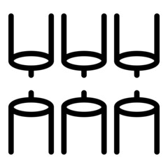 Poster - Fiber connector icon outline vector. Internet cable. Fibre speed