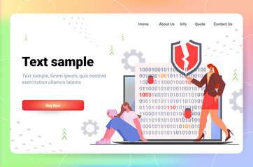 Poster - Hacker activity computer viruses data protection privacy internet information security