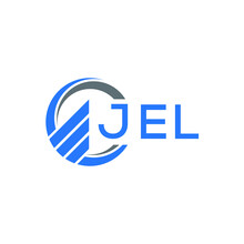 JEL Letter Logo Design On White Background. JEL Creative  Initials Letter Logo Concept. JEL Letter Design.