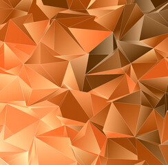  Colorful geometric abstract background. 3d vector wallpaper