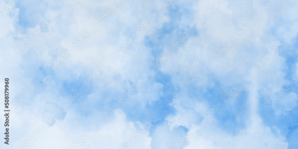 Blue sky and clouds sun and cloud background with a pastel color. Cloud ...