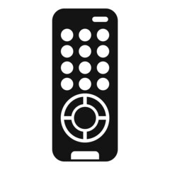 Poster - Remote control icon simple vector. Business center