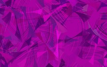 Dark Purple Vector Layout With Wry Lines.