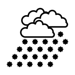 Sticker - Snowfall Icon