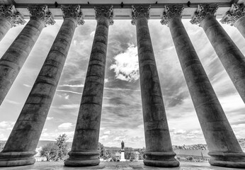 Wall Mural - Esztergom basilica with large pillars, Hungary