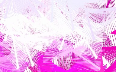 Poster - light blue, red vector texture with abstract forms.