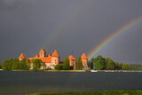 Fototapeta Tęcza - double rainbow podwójna tęcza