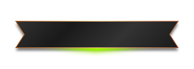 Wall Mural - neon dark rectangle banner