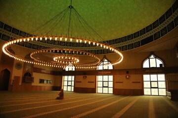 Wall Mural - interior of the mosque