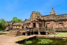 Phanom Rung Historical Park At Buriram Province,Thailand