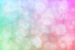 Multicolored gradient abstract background. Bokeh on pink, blue and its mixtures