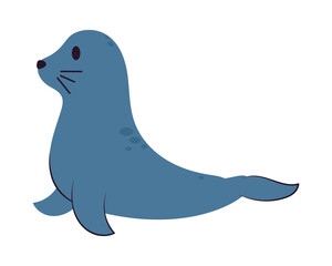 Sticker - cute seal icon