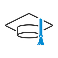 Sticker - Graduation Cap Icon