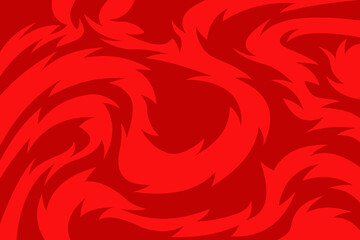Poster - Abstract background with curved tribal ornament