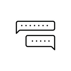 Wall Mural - Communication isolated icon design template