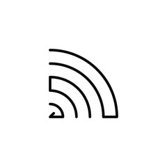 Wall Mural - Communication isolated icon design template