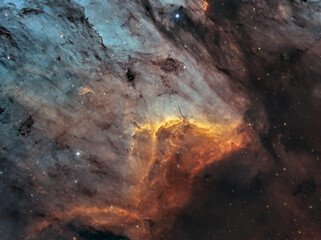 Wall Mural - The Pelican Nebula