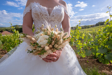 Canvas Print - Robe mariée