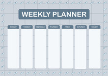 Daily And Weekly Planner With Glasses