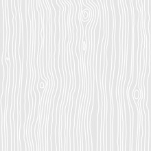 Stylized Texture Of Wood Grain Surface, Stripes Pattern Wood Structure. Outline Linear Drawing, Vector Seamless Background