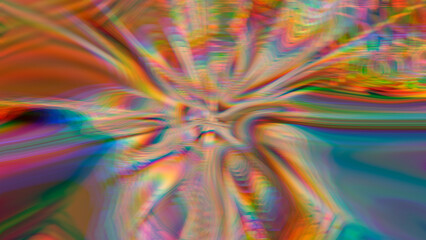 Wall Mural - Abstract multicolored textured luminous background.
