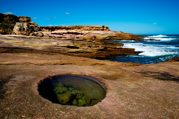 Wall Mural - Circle Rock Pools - South Australia