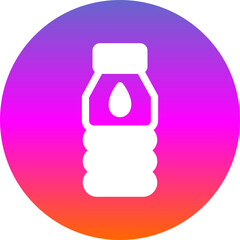 Sticker - Water Flask Icon