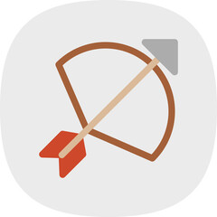 Sticker - Bow Arrow Icon