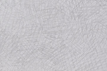 Wall Mural - gray pencil doodles on paper background texture