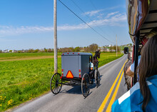 Amish Country, View From A Wagon Lancaster, PA US