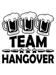 Wall Mural - Hangover Team Alkohol 3 