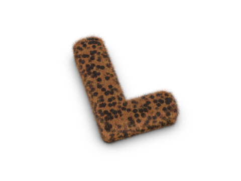 Fur letter L