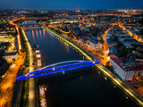 Kładka Ojca Bernatka - Kraków
Widok nocny na most
