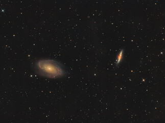 Wall Mural - Bode's galaxy and cigar galaxy
