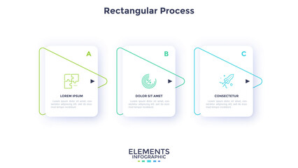 Modern Infographic Vector Futuristic Template