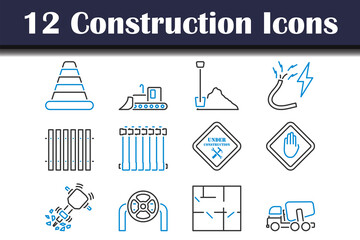 Sticker - Construction Icon Set