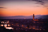 Fototapeta  - Florence at sunset , Italy II