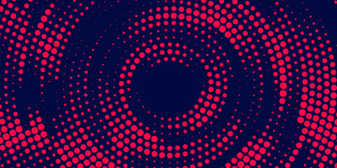 Wall Mural - abstract background with flowing particles. digital future technology concept. vector illustration.