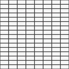 Poster - Mesh rectangles. Vector primitive elementary grid. Seamless and stylish mesh.