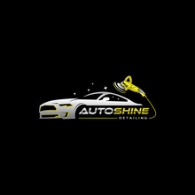 Illustration Vector Graphic Of Auto Detailing Servis Logo Design Template