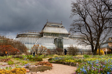 Russia, Saint Petersburg. Peter the Great Botanical garden