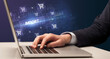 © ra2 studio - Businessman working on laptop concept