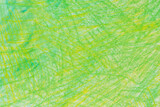 green crayon doodles background texture
