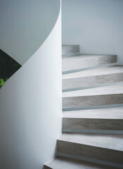 Poster - Spiral staircase Modern Architecture detail Interior design
